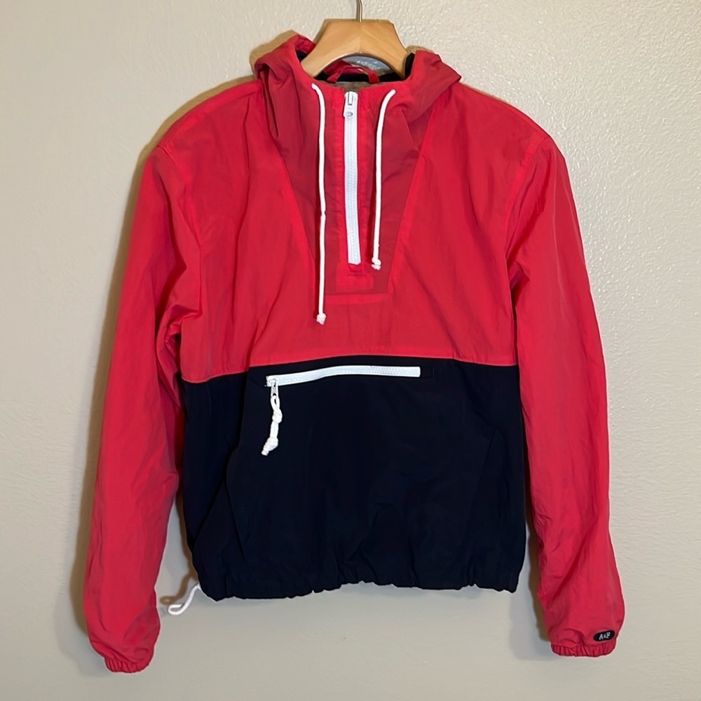 Abercrombie & Fitch Pullover Water Wind Resistant Jacket